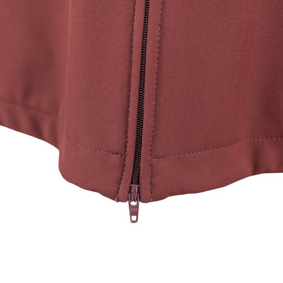 Noel Asmar Equestrian Riding Vest Womens Brick Red Hooded Full Zip Size XS - Picture 12 of 14